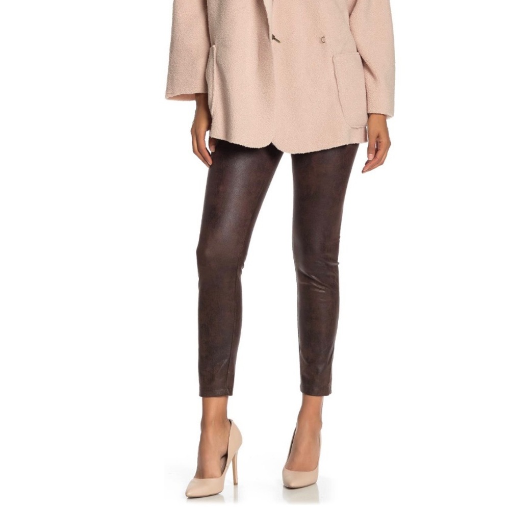 NWT Max Studio Faux Leather Leggings, Size XS